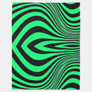 Zebra-Haut-Druck-Textur-Muster Fleecedecke