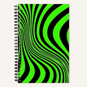 Zebra-Haut-Druck-Textur-Muster Notizblock
