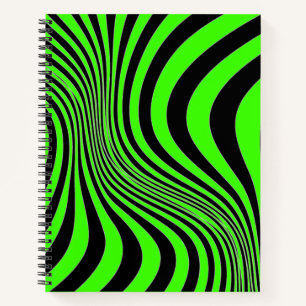 Zebra-Haut-Druck-Textur-Muster Notizblock