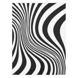 Zebra-Haut-Druck-Textur-Muster Tischdecke