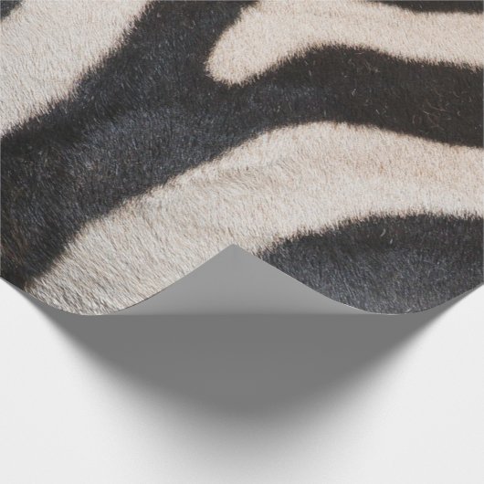 ZEBRA-HAUT GESCHENKPAPIER (Ecke)