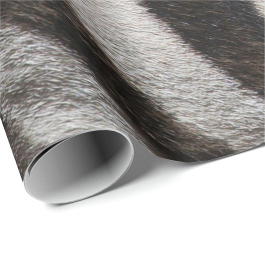ZEBRA-HAUT GESCHENKPAPIER (Rolleneckpunkt)