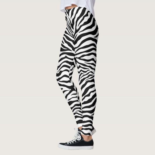 Zebra-Haut Leggings (Links)