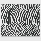 Zebra-Hautmuster Geschenkpapier (Flach)
