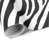 Zebra-Hautmuster Geschenkpapier (Rolleneckpunkt)