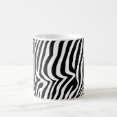 Zebra-Hautmuster Kaffeetasse (Mittel)