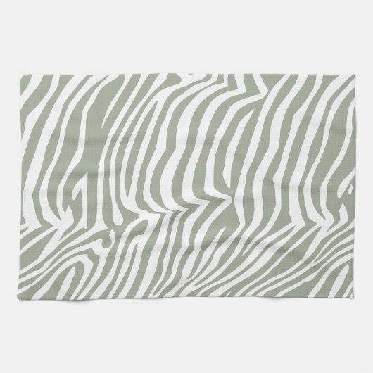 Zebra-Hautmuster Küchentuch (Horizontal)
