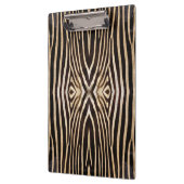 Zebra-Hautmuster-Zwischenwand Klemmbrett (Links)
