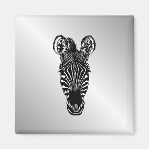 Zebra Head auf Silver Magnet