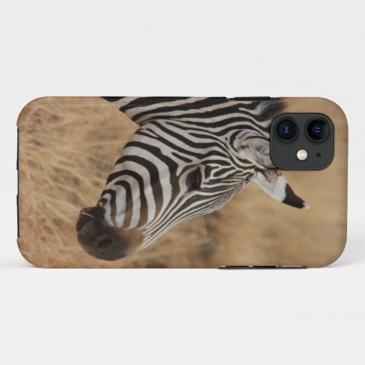 Zebra Head Case-Mate iPhone Hülle (Rückseite (Horizontal))