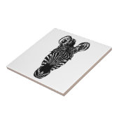 Zebra Head Fliese (Seite)