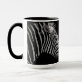 Zebra Head Keramik Tasse (Links)
