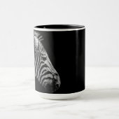Zebra Head Keramik Tasse (Zentrum)