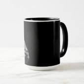 Zebra Head Keramik Tasse (VorderseiteRechts)
