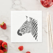ZEBRA HEAD SERVIETTE (Beispiel)