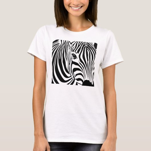 Zebra Head T-Shirt (Vorderseite)