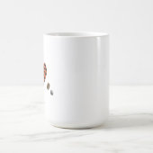 Zebra-heart Kaffeetasse (Mittel)