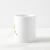 Zebra-heart Kaffeetasse (Mittel)