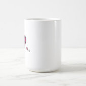 Zebra-heart Kaffeetasse (Mittel)