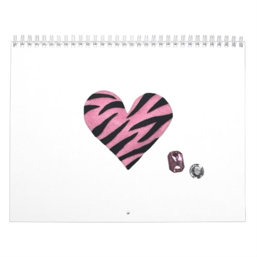 Zebra-heart Kalender (Titelbild)