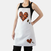 Zebra-heart Schürze (InSitu)