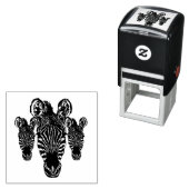 Zebra Herd Permastempel (Beispiel)