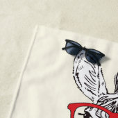 Zebra-Herr Strandtuch (Beispiel)