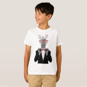 Zebra-Herr T-Shirt (Vorne ganz)