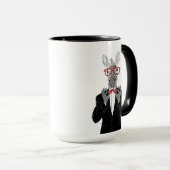 Zebra-Herr Tasse (VorderseiteRechts)