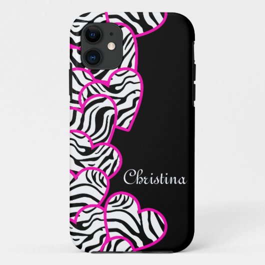 Zebra herts iPhone 5 Fall Case-Mate iPhone Hülle (Rückseite)