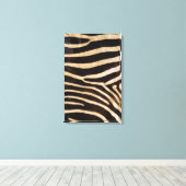 Zebra Hide 2 Leinwanddruck (Insitu (Holzboden))