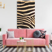 Zebra Hide 2 Leinwanddruck (Insitu (Wohnzimmer))