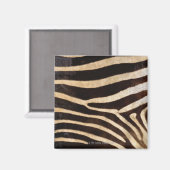 Zebra Hide 2 Magnet (Vorderseite/Rückseite)