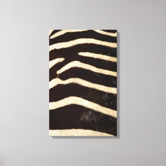 Zebra Hide Leinwanddruck (Vorderseite)