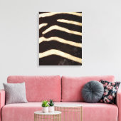 Zebra Hide Leinwanddruck (Insitu (Wohnzimmer))