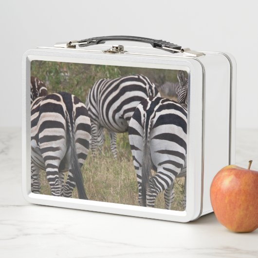 Zebra Hintern Lunch Box (Beispiel)