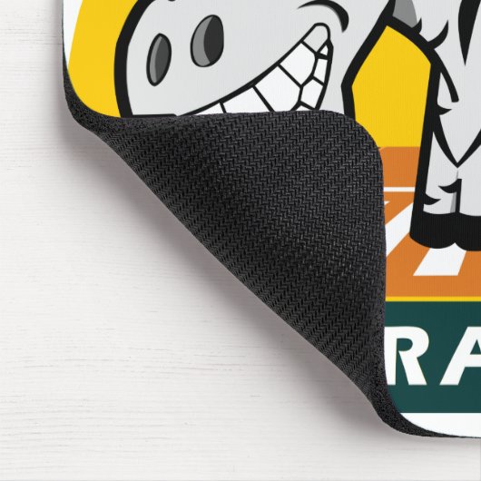 Zebra Horse Mousepad (Ecke)