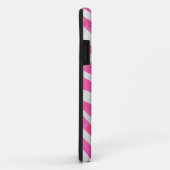 Zebra Hot Rosa und White Print Case-Mate iPhone Hülle (Hinten/Rechts)