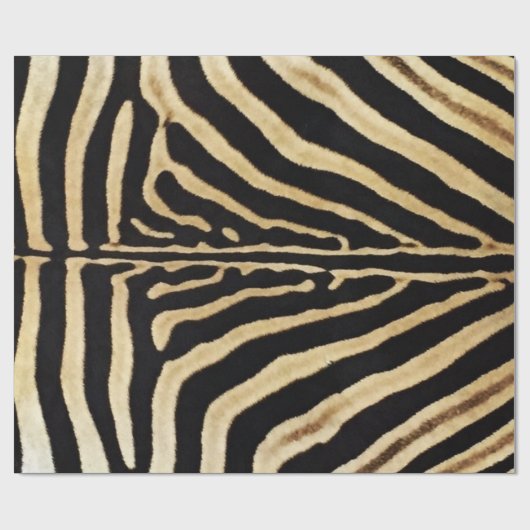 Zebra Hyde Decoupage Posters Geschenkpapier (Flach)