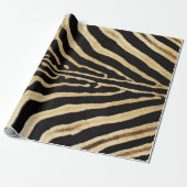 Zebra Hyde Decoupage Posters Geschenkpapier (Ungerollt)