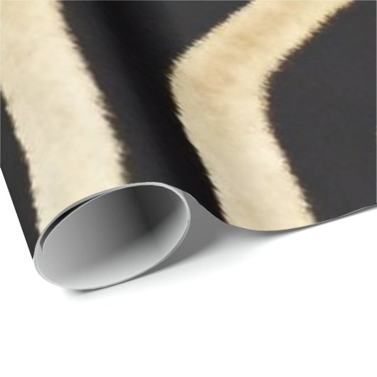 Zebra Hyde Decoupage Posters Geschenkpapier (Rolleneckpunkt)