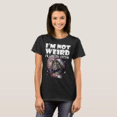 Zebra Ich bin nicht komisch ich bin Zebra T-Shirt (Vorne ganz)