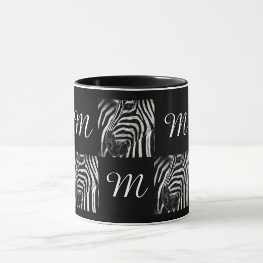 Zebra Illusion Tasse (Zentrum)