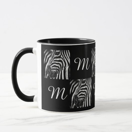 Zebra Illusion Tasse (Links)