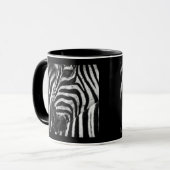 Zebra Illusion Tasse (Vorderseite Links)
