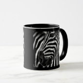 Zebra Illusion Tasse (VorderseiteRechts)