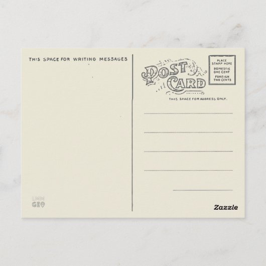 Zebra im Amboseli-Nationalpark, Kenia Postkarte (Rückseite)