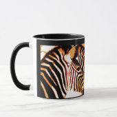 Zebra in der Liebe Tasse (Links)