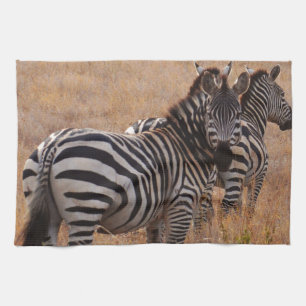 Zebra in Kenia Handtuch