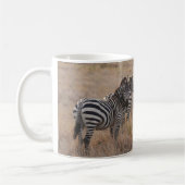 Zebra in Kenia Kaffeetasse (Links)